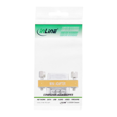 InLine® Nullmodemadapter, 9pol Stecker / Buchse, bulk (Produktbild 3)