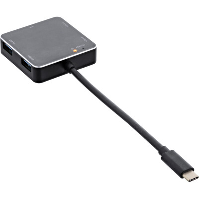 InLine® USB 3.1 Hub, USB-C zu 4 Port USB-A mit PD bis 60W (Produktbild 2)