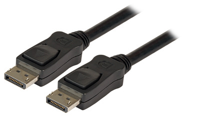 DisplayPort 1.4 Anschlusskabel 8K -- 60Hz,A-A St-St, 2m, schwarz, K5567SW.2 (Produktbild 1)