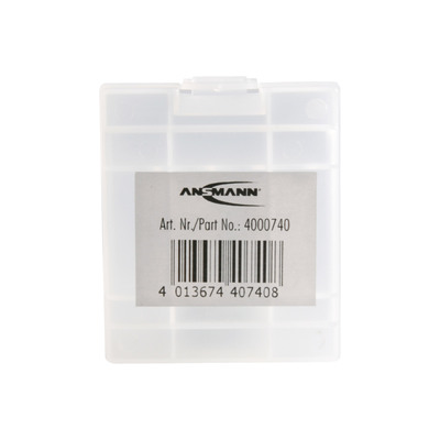 ANSMANN 4000740 Batteriebox AKKU-BOX 4, für max. 4 Zellen AA oder AAA (Produktbild 1)