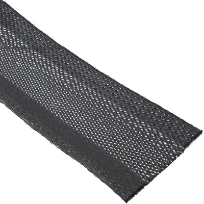 InLine® Kabelschlauch, Gewebeschlauch mit Klettverschluss, 1m x 25mm schwarz (Produktbild 1)