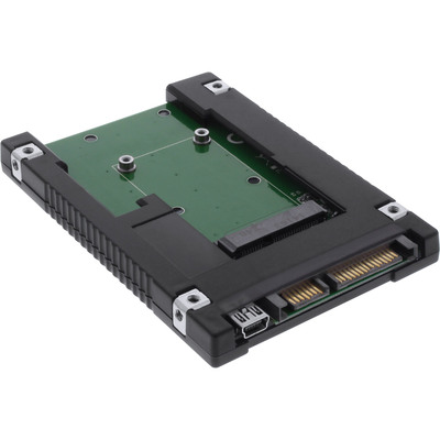 InLine® Laufwerksadapter 2,5, SATA auf mSATA SSD (Produktbild 1)